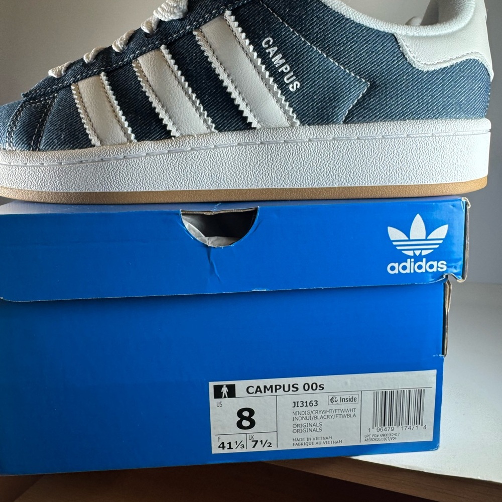 Adidas Campus 00s Denim Cloud White Women’s Size 9 Sneakers - Picture 12 of 12
